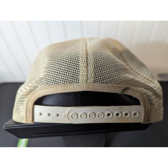 NASSAU Sportsmen's Club Hunt Game Dog Blue Khaki USA Snap Back Hat Vintage - Picture 4 of 6